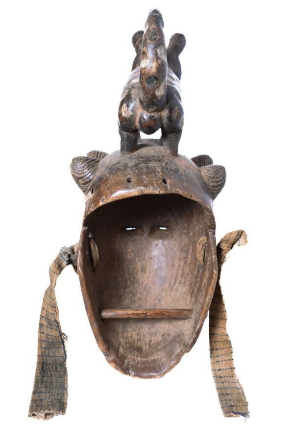 Dance mask - Wood - Baule - Ivory Coast