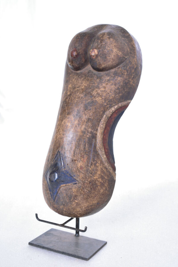 Belly Mask - Wood - Makondé - Tanzania