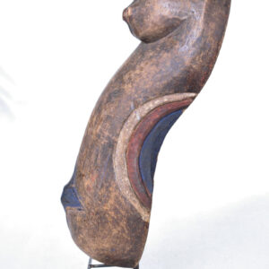 Belly Mask - Wood - Makondé - Tanzania