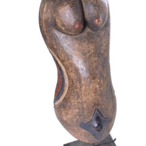 Belly Mask - Wood - Makondé - Tanzania
