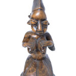 Maternity figure - Wood - Yoruba - Nigeria