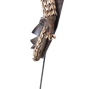 Deangle Mask - Wood, Rope - Dan - Ivory Coast