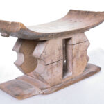 Stool - Wood - Asante - Ghana