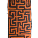Textile - Cloth - Shoowa-Kuba - DR Congo 320 cm