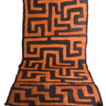 Textile - Cloth - Shoowa-Kuba - DR Congo 320 cm