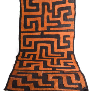 Textile - Cloth - Shoowa-Kuba - DR Congo 320 cm