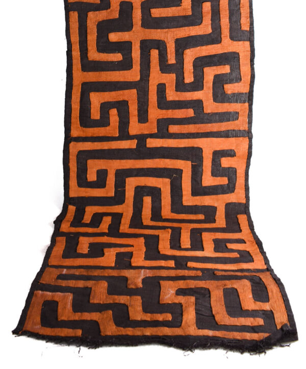 Textile - Cloth - Shoowa-Kuba - DR Congo 320 cm
