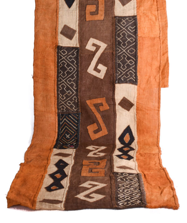 Textile - Cloth - Shoowa-Kuba - DR Congo 400 cm