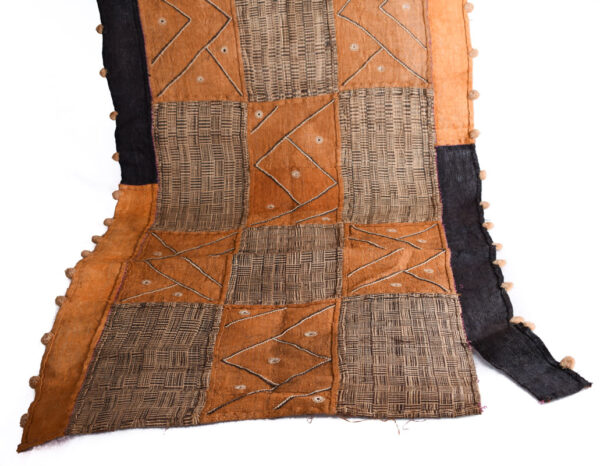 Textile - Cloth - Shoowa-Kuba - DR Congo 330 cm