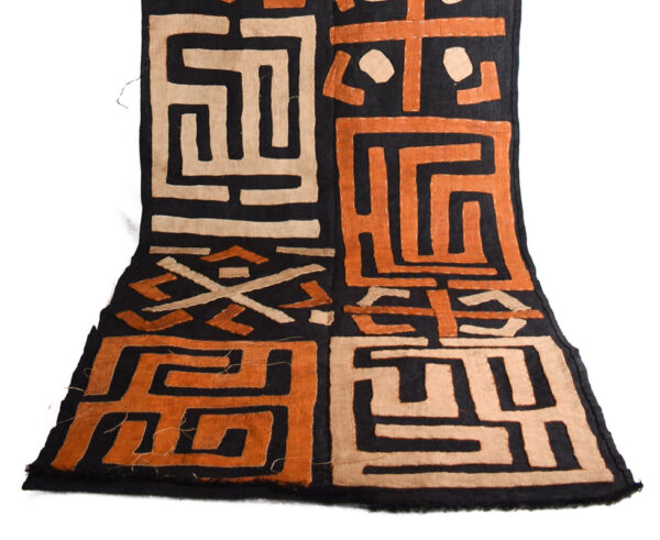 Textile - Cloth - Shoowa-Kuba - DR Congo 340 cm
