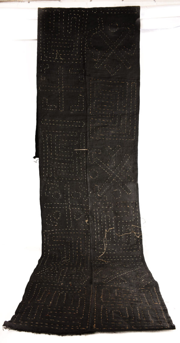 Textile - Cloth - Shoowa-Kuba - DR Congo 340 cm