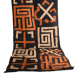 Textile - Cloth - Shoowa-Kuba - DR Congo 340 cm