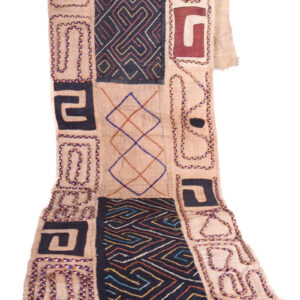 Textile - Cloth - Shoowa-Kuba - DR Congo 380 cm