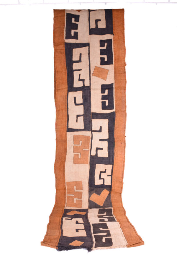 Textile - Cloth - Shoowa-Kuba - DR Congo 350 cm