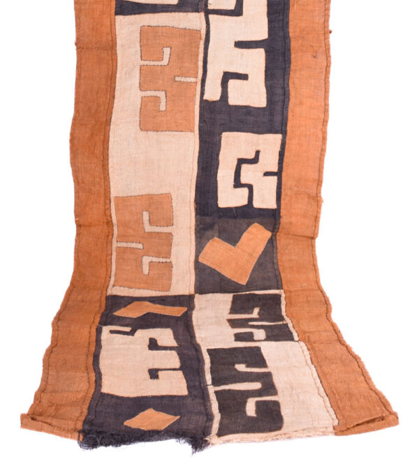Textile - Cloth - Shoowa-Kuba - DR Congo 350 cm