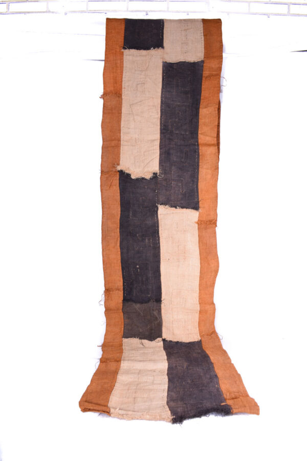 Textile - Cloth - Shoowa-Kuba - DR Congo 350 cm