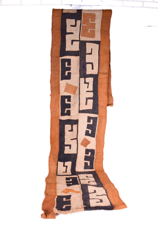 Textile - Cloth - Shoowa-Kuba - DR Congo 350 cm