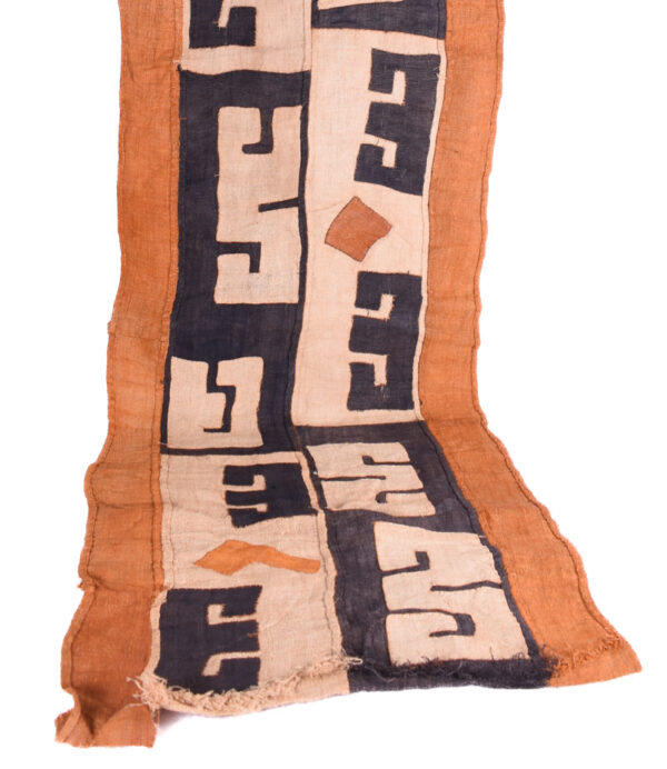 Textile - Cloth - Shoowa-Kuba - DR Congo 350 cm