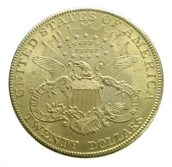 USA 20 Dollars 1907 Liberty Head - Double Eagle - Gold