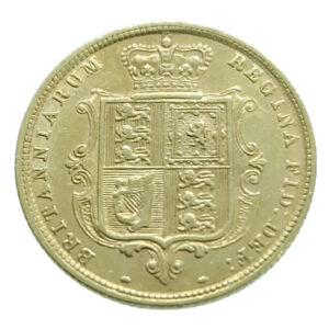 United Kingdom 1/2 Sovereign 1883 Victoria - Gold