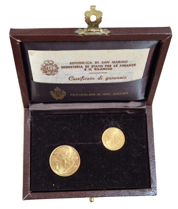 San Marino 1 Scudo + 2 Scudi 1981 World Food Day - Coinset