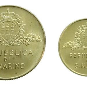 San Marino 1 Scudo + 2 Scudi 1981 World Food Day - Coinset