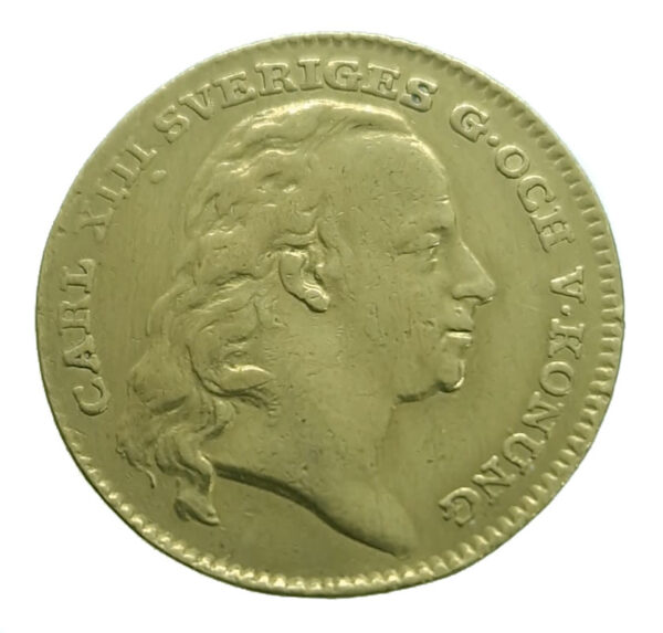 Sweden 1 Ducat 1813 Carl XIII - Gold