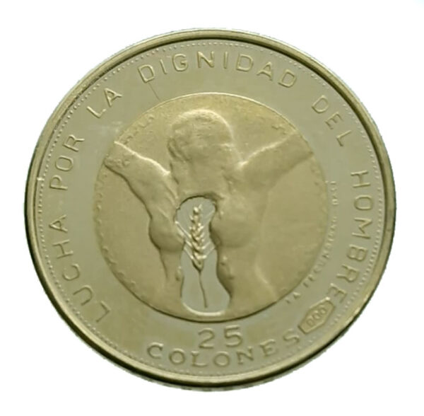 El Salvador 25 Colones 1971 Independence