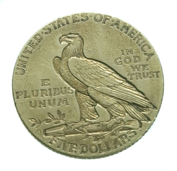 USA 5 Dollars 1911 Indian Head - Gold