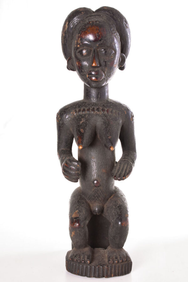 Maternity figure - Wood - Anyi - Ivory Coast / Lagoon Region