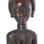 Maternity figure - Wood - Anyi - Ivory Coast / Lagoon Region