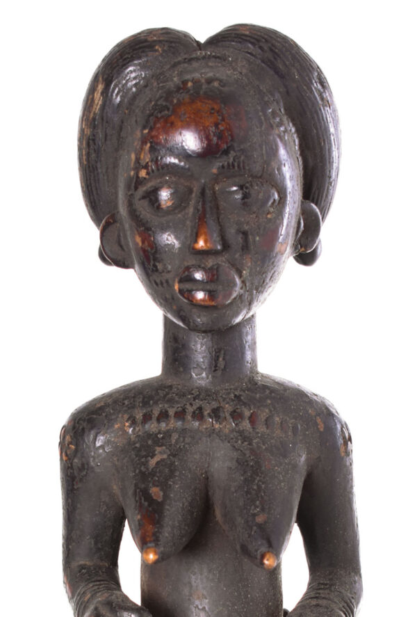 Maternity figure - Wood - Anyi - Ivory Coast / Lagoon Region
