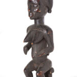 Maternity figure - Wood - Anyi - Ivory Coast / Lagoon Region