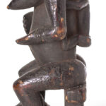 Maternity figure - Wood - Anyi - Ivory Coast / Lagoon Region