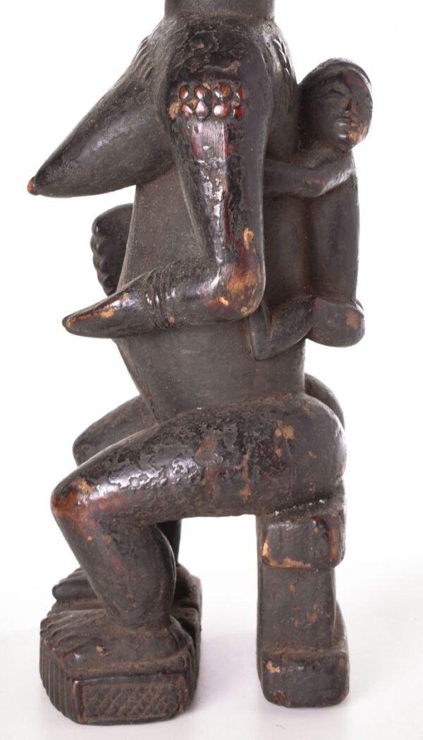 Maternity figure - Wood - Anyi - Ivory Coast / Lagoon Region