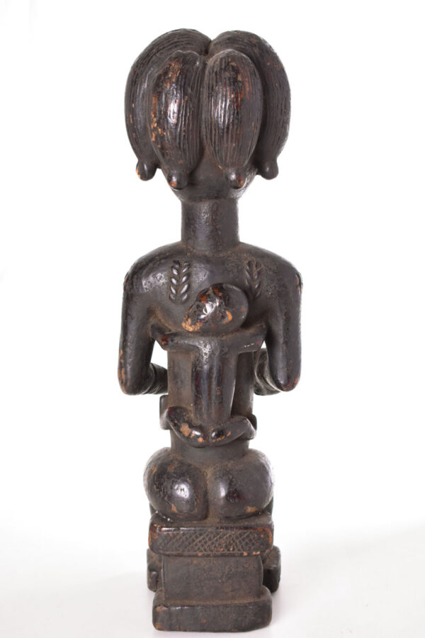 Maternity figure - Wood - Anyi - Ivory Coast / Lagoon Region