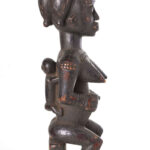 Maternity figure - Wood - Anyi - Ivory Coast / Lagoon Region