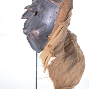 Mask - Wood, Burlap - Pende - Congo