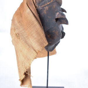 Mask - Wood, Burlap - Pende - Congo