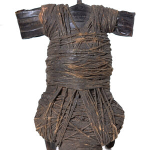 Fetish figure - String, Iron (cast), Leather - Fali - Cameroon