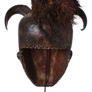 Mask - Glass, Nail, Wood - Kongo - Congo