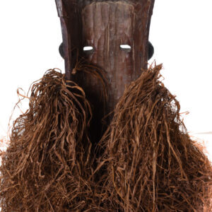 Pumbu Chiefs Mask - Raphia, Wood - Pende - DR Congo
