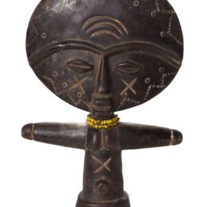 Fertility doll - Wood - Akuaba - Ashanti - Ghana