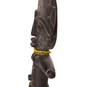 Fertility doll - Wood - Akuaba - Ashanti - Ghana