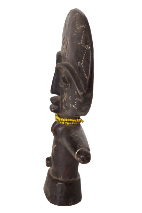 Fertility doll - Wood - Akuaba - Ashanti - Ghana