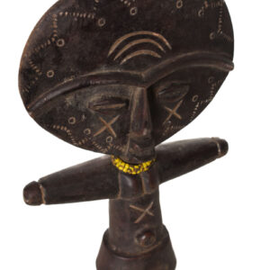 Fertility doll - Wood - Akuaba - Ashanti - Ghana