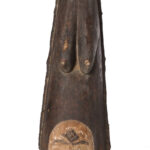 Belly Mask - Wood - Punu- Gabon