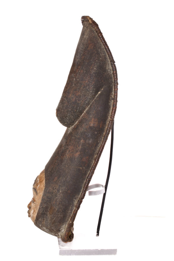 Belly Mask - Wood - Punu- Gabon