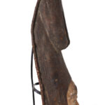 Belly Mask - Wood - Punu- Gabon