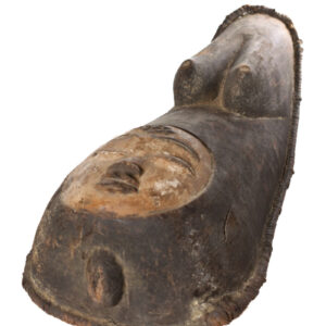 Belly Mask - Wood - Punu- Gabon